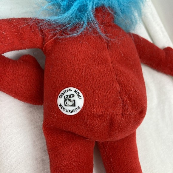 Dr. Seuss Thing One and Thing Two 1 & 2 Cat In The Hat Movie Merchandise Offical - Picture 8 of 9